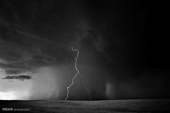 عکس رعد و برق وحشتناک