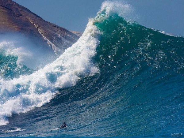 عکس موج دریا واقعی