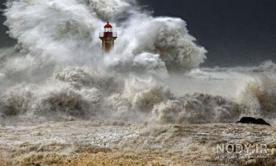 عکس موج دریا واقعی