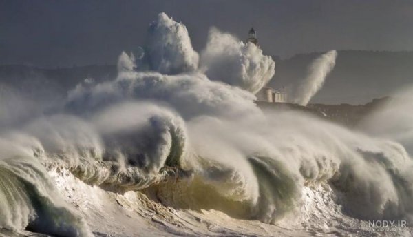 عکس موج دریا واقعی