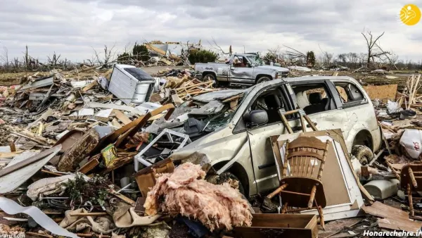 عکس طوفان دریا