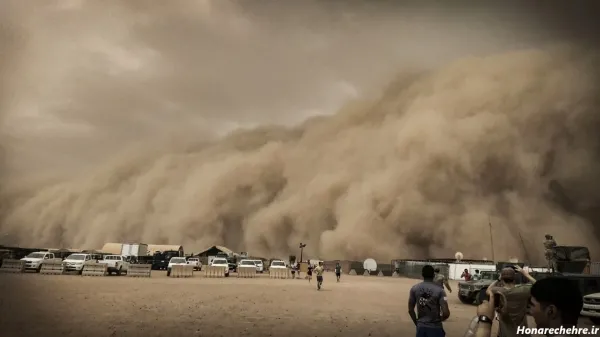 عکس طوفان دریا