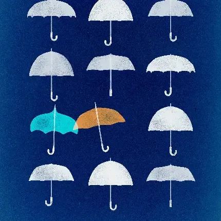 عکس چتر نقاشی