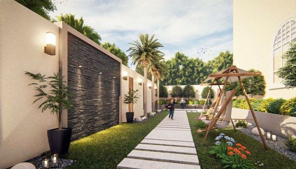  عکس باغچه شیک و لاکچری