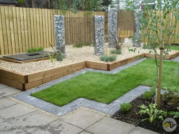  عکس باغچه شیک و لاکچری