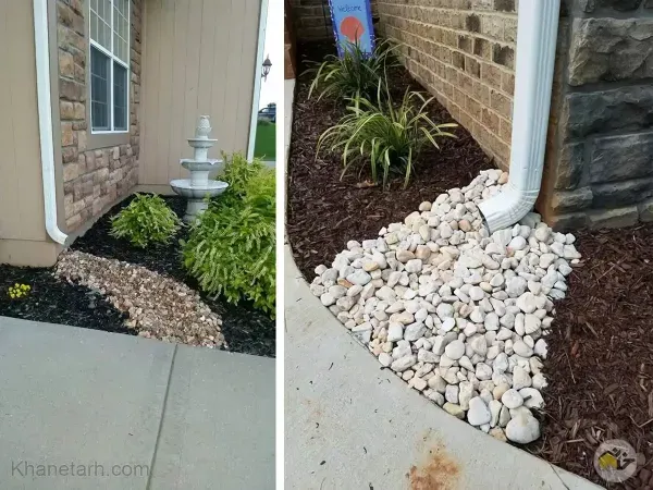  عکس باغچه شیک و لاکچری