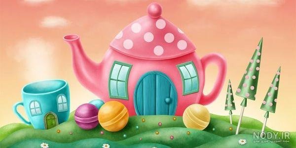 عکس خانه کارتونی