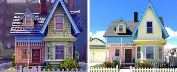  عکس خانه کارتونی