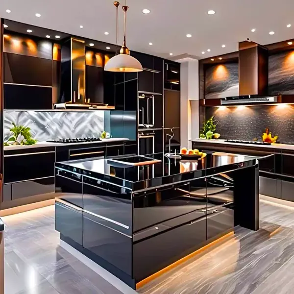  عکس آشپزخانه مدرن و لاکچری