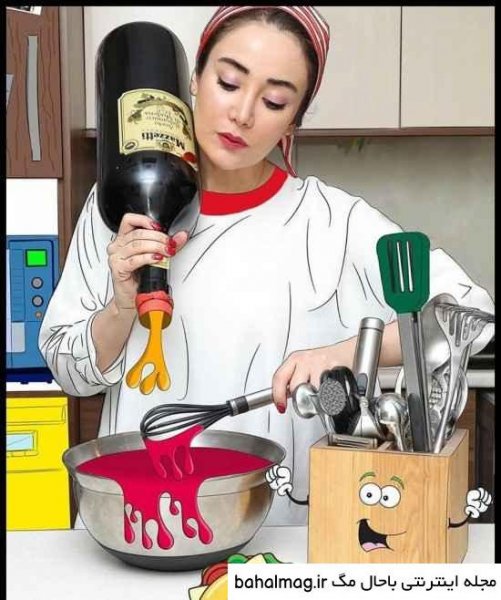 عکس آشپزی فانتزی برای پروفایل