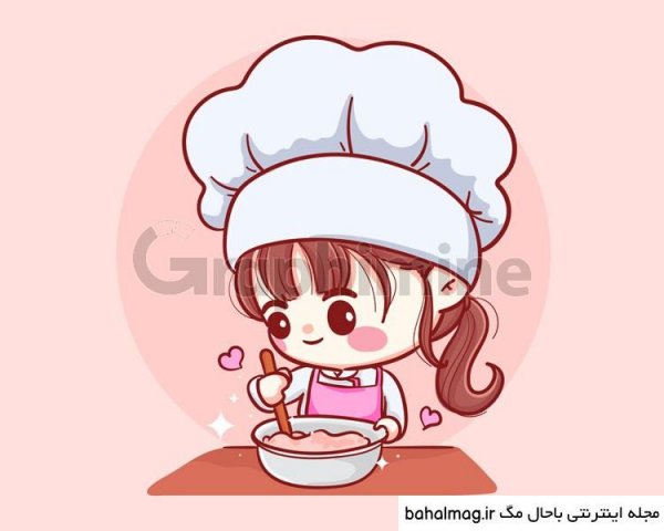  عکس آشپزی فانتزی برای پروفایل