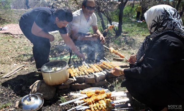  عکس پروفایل آشپزی در طبیعت