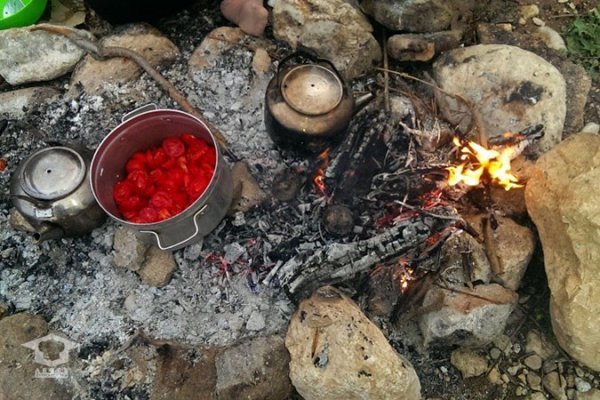  عکس پروفایل آشپزی در طبیعت