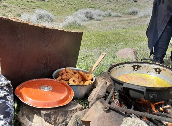  عکس پروفایل آشپزی در طبیعت