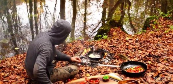  عکس پروفایل آشپزی در طبیعت