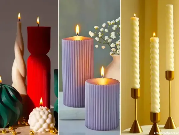  عکس های شمع لوکس و لاکچری