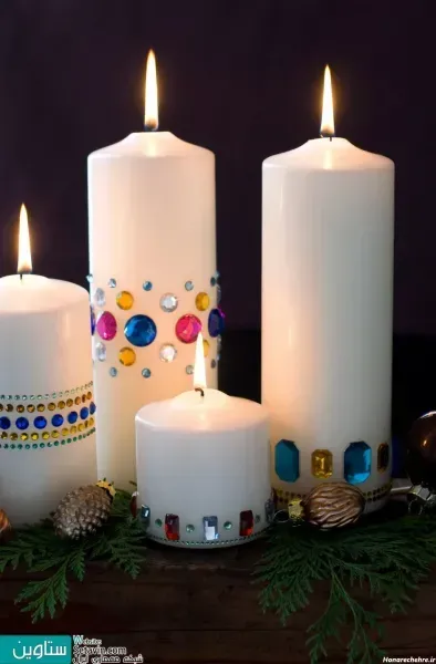 عکس های شمع لوکس و لاکچری