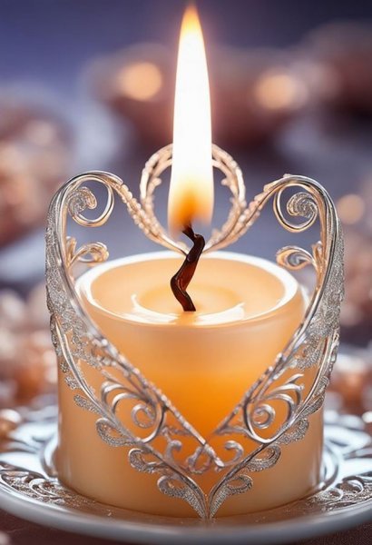  استوری شمع های رمانتیک و زیبا