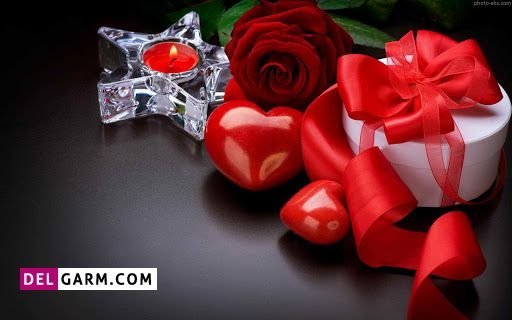  عکس شمع و گل عاشقانه