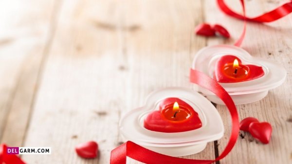  عکس شمع و گل عاشقانه