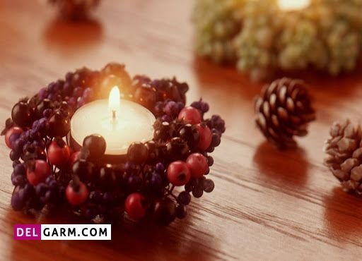  عکس شمع و گل عاشقانه