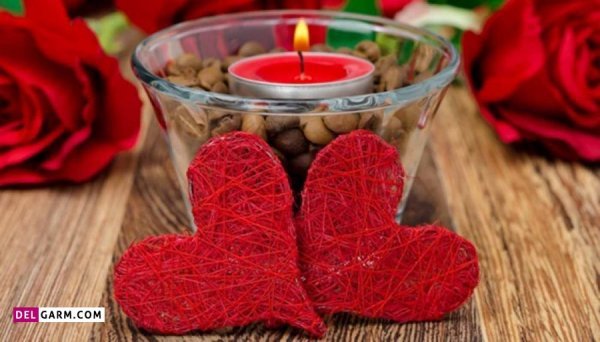  عکس شمع و گل عاشقانه