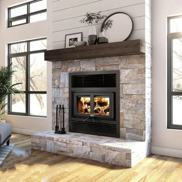  عکس شومینه هیزمی