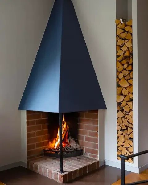  تصویر زمینه شومینه روشن برای گوشی