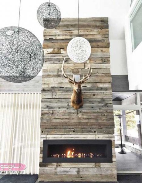 عکس از شومینه های مدرن