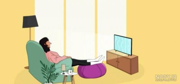  عکس از تماشا کردن تلویزیون