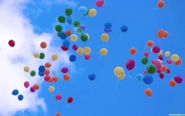  عکس بادکنک های زیبا