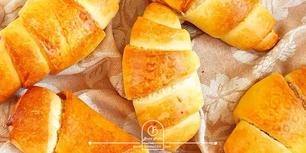  عکس انواع کروسان تازه  و خوشمزه