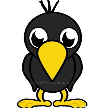  عکس کلاغ فانتزی