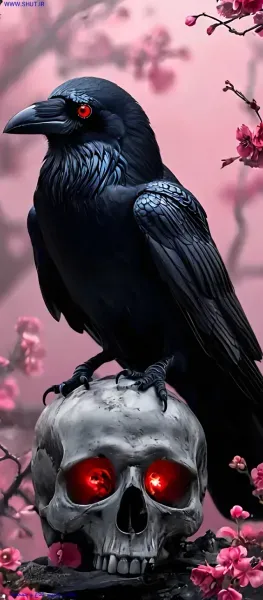  عکس کلاغ برای استوری اینستاگرام