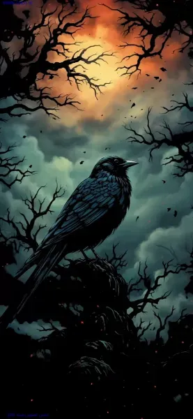  عکس کلاغ برای استوری اینستاگرام