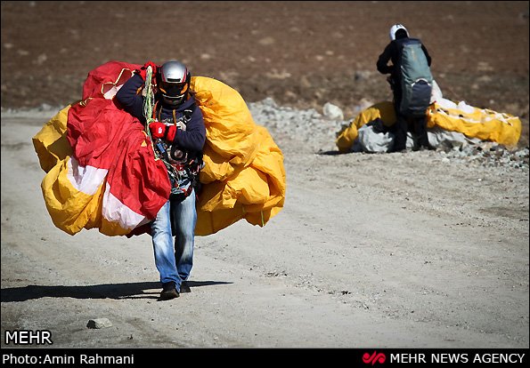  عکس از پرواز با چتر نجات