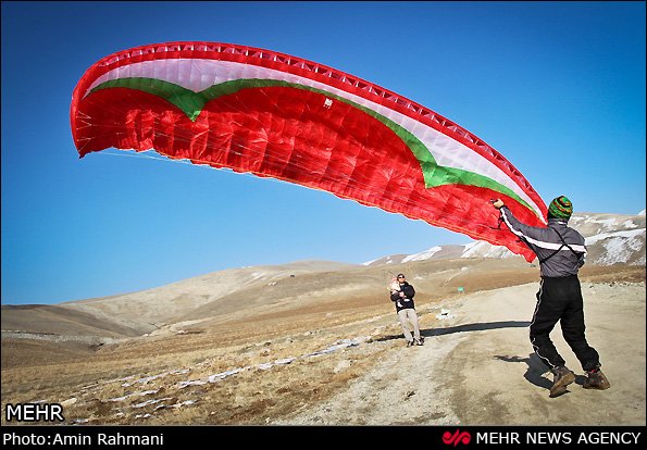  عکس از پرواز با چتر نجات