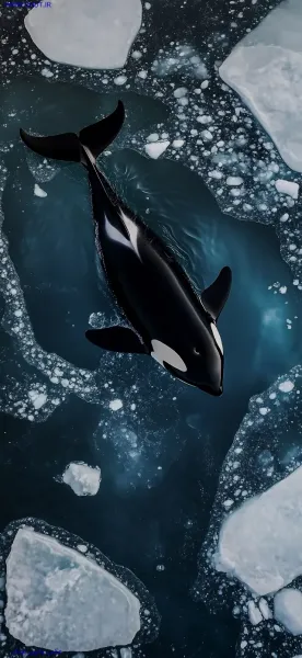 عکس نهنگ برای بک گراند گوشی