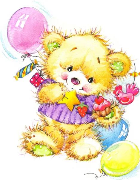  عکس خرس کارتونی