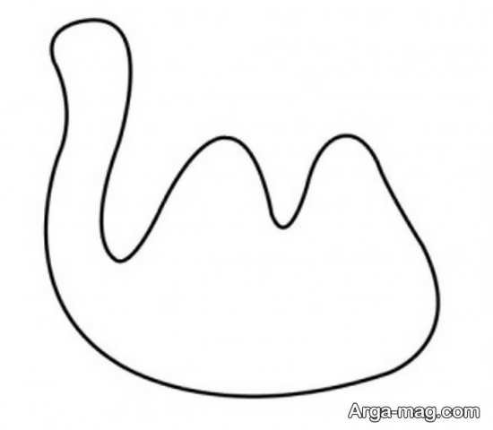  عکس شتر نقاشی