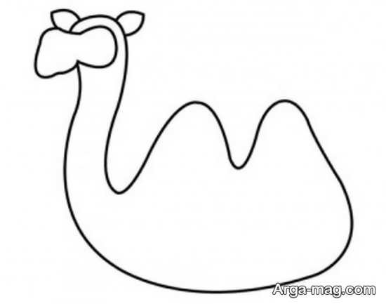  عکس شتر نقاشی