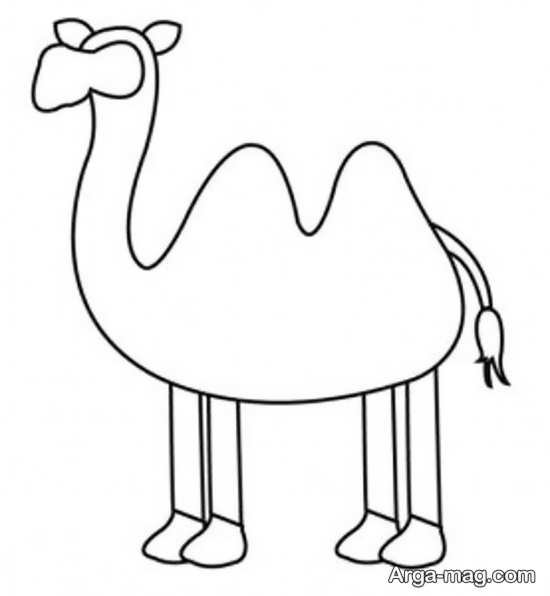  عکس شتر نقاشی