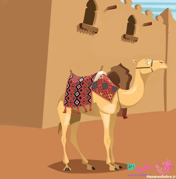  عکس شتر کارتونی