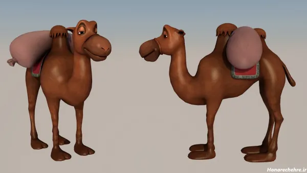  عکس شتر کارتونی