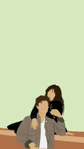  تصویر زمینه مینیمال دختر خوشگل