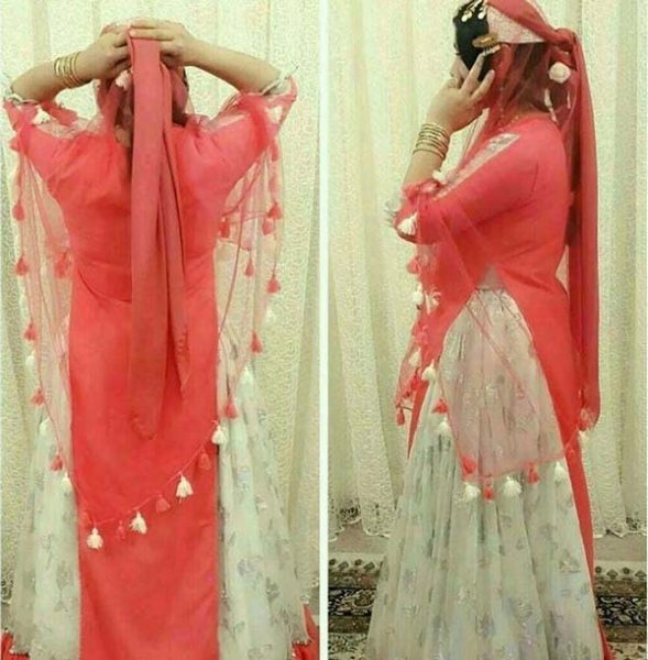  عکس دختر لر با لباس محلی از پشت سر