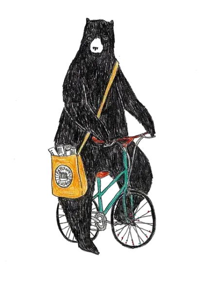  عکس خرس قهوه ای کارتونی