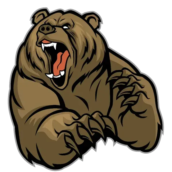  عکس خرس قهوه ای کارتونی