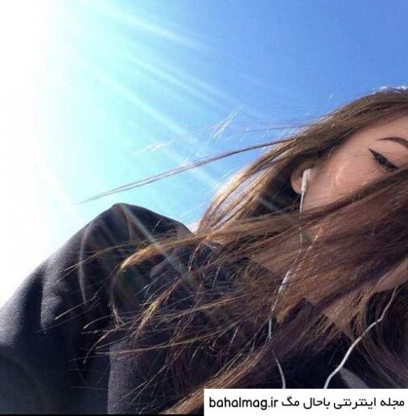 بک گراند چهره دختر برای آیفون