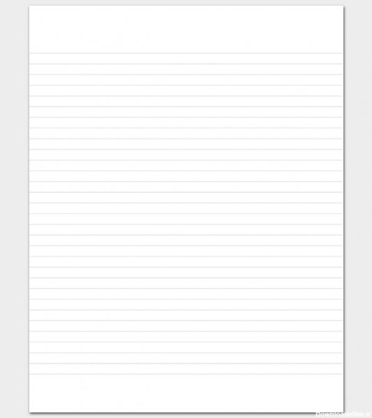  دانلود عکس صفحه سفید خط دار